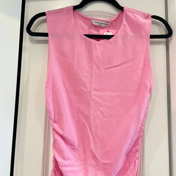 Amanda Uprichard Pink Nessa Dress - Picture 8 of 9